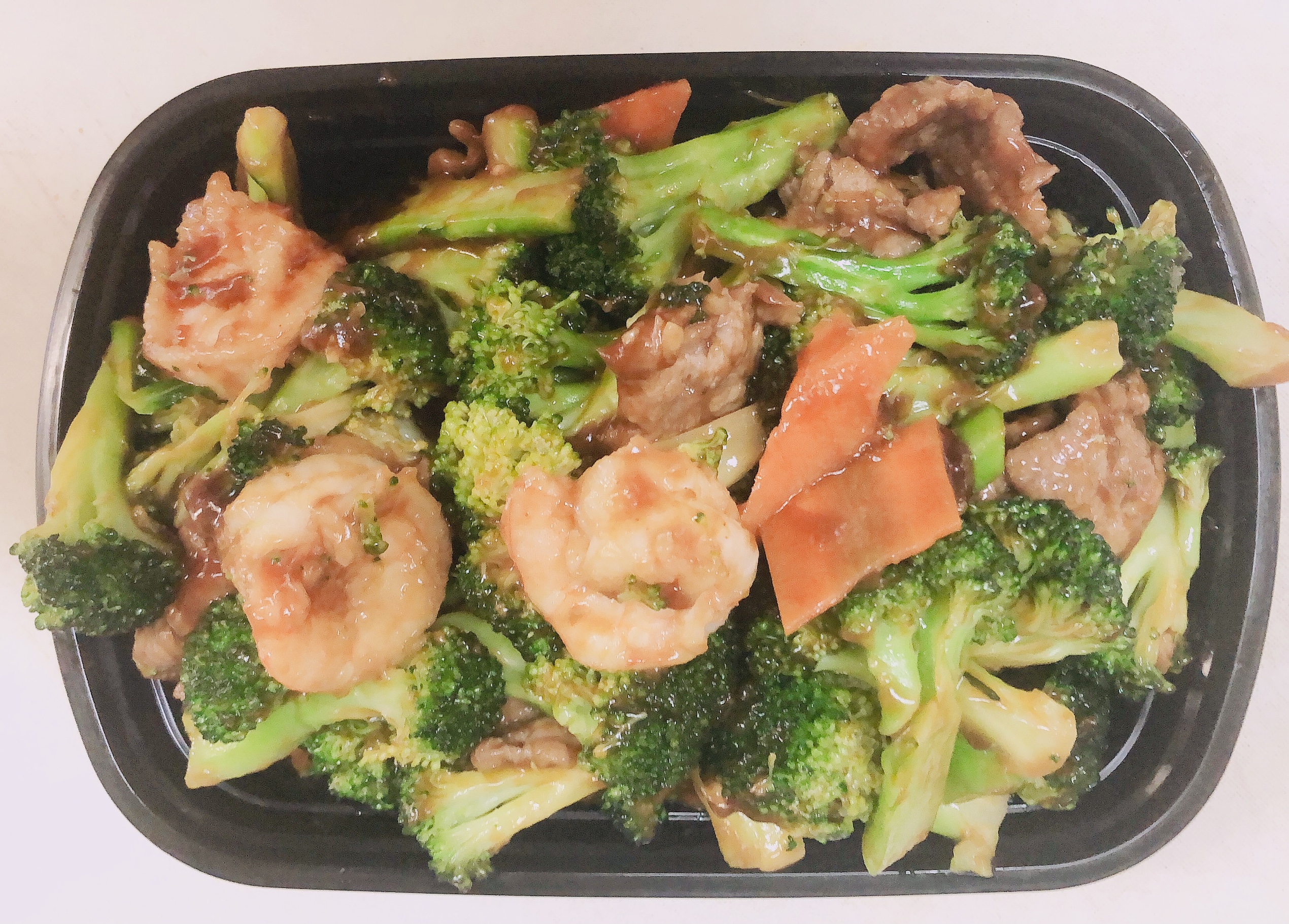 Order S10.芥兰牛虾  Beef & Shrimp Broccoli food online from Asian Express store, Radcliff on bringmethat.com