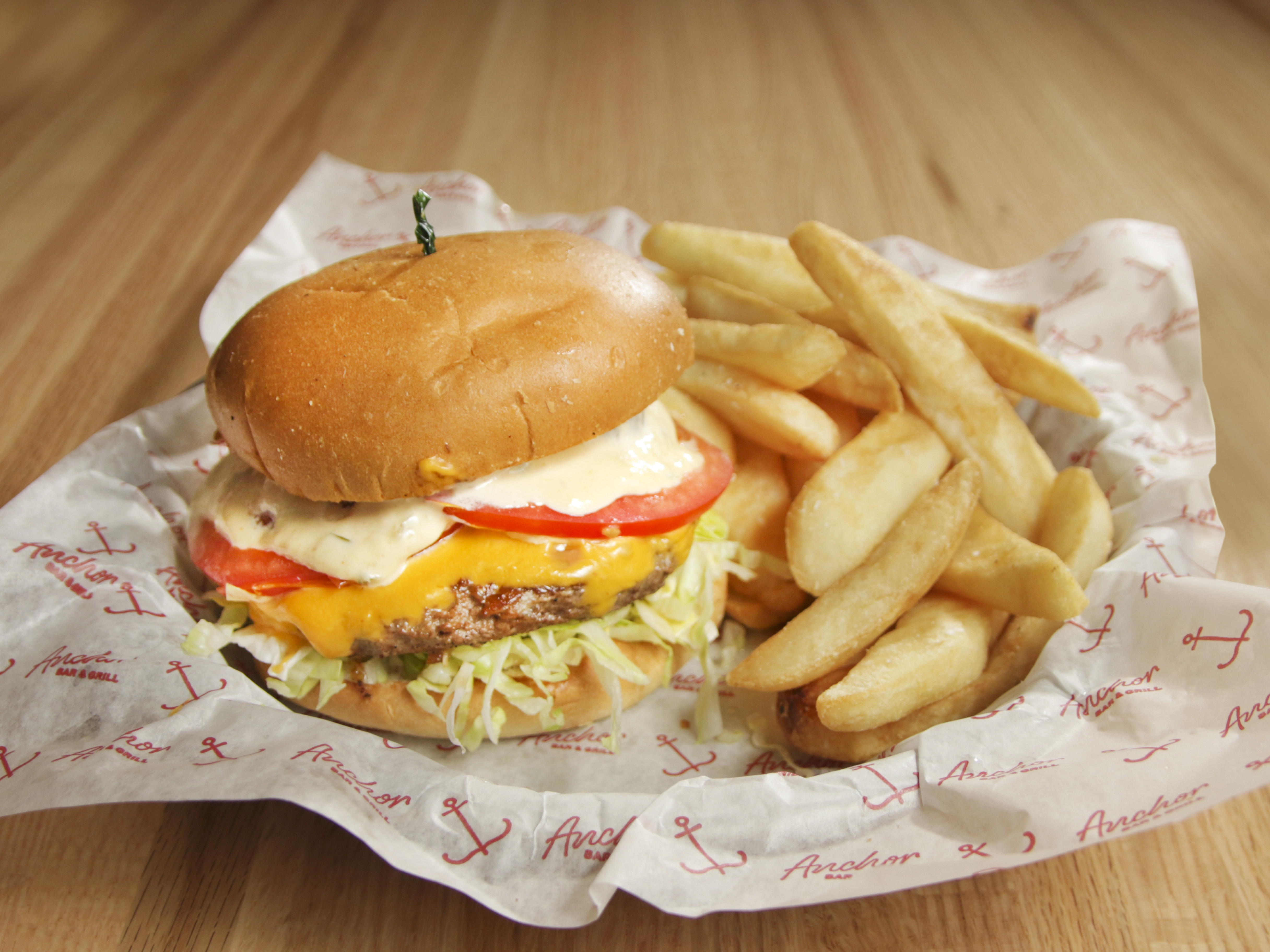 Order Anchor Burger food online from Anchor Bar store, Detroit on bringmethat.com