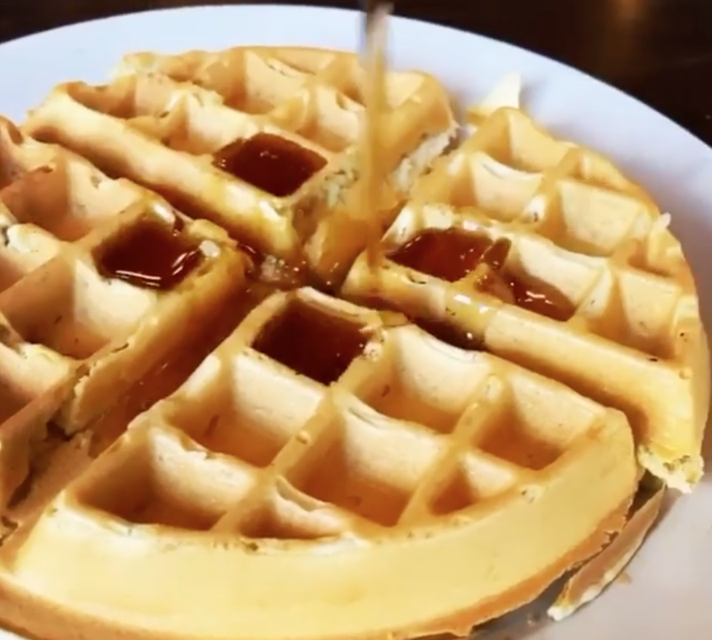 Order Waffle food online from Mo Irish Pub store, College Station on bringmethat.com