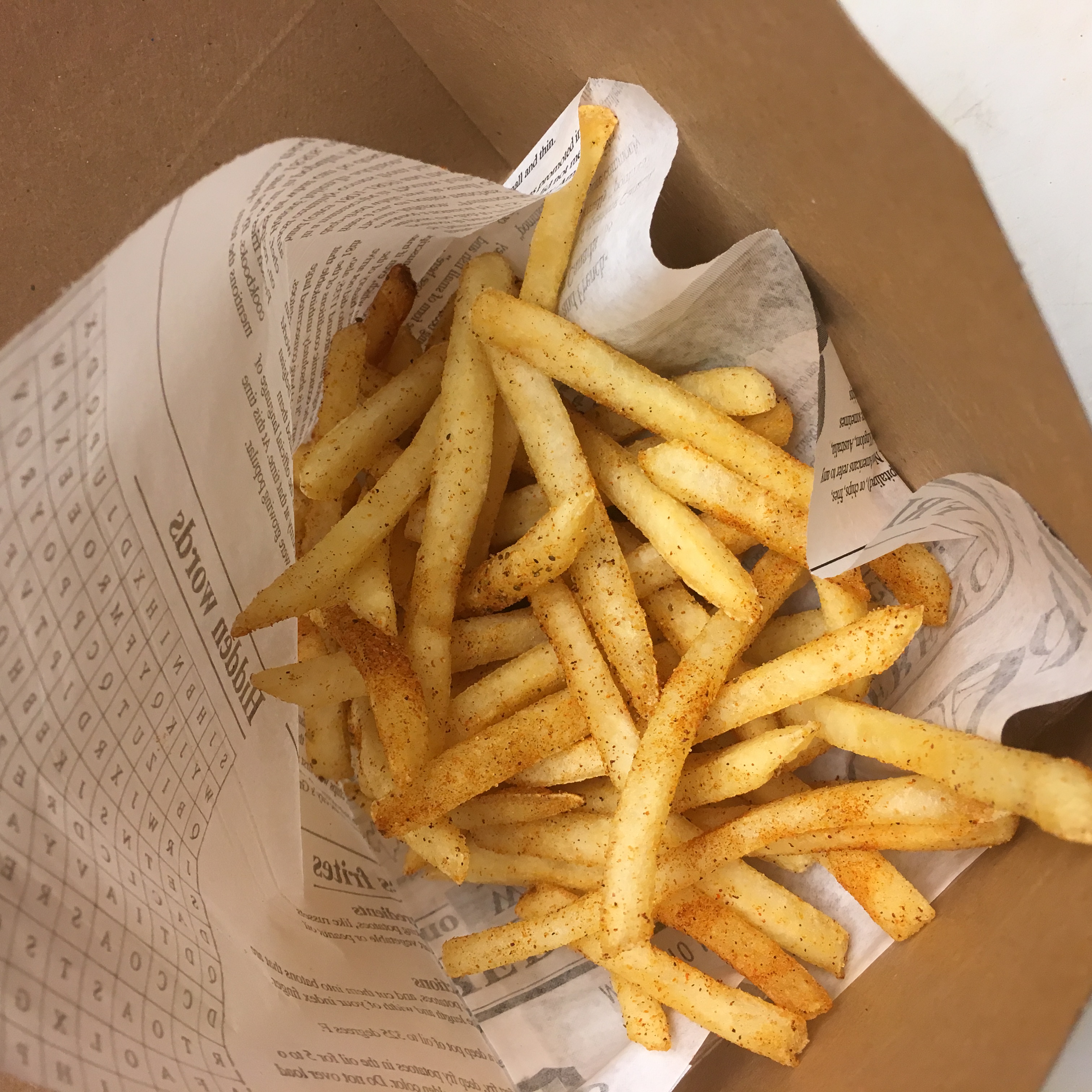 Order Old Bay Fries food online from My Belly's Playlist store, New York on bringmethat.com