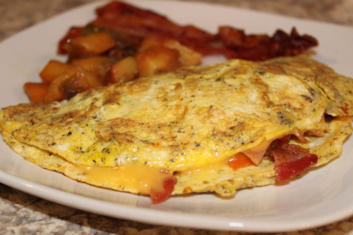 Order Classic Omelette Platter food online from Frank's Philly Cheesesteaks store, New York on bringmethat.com