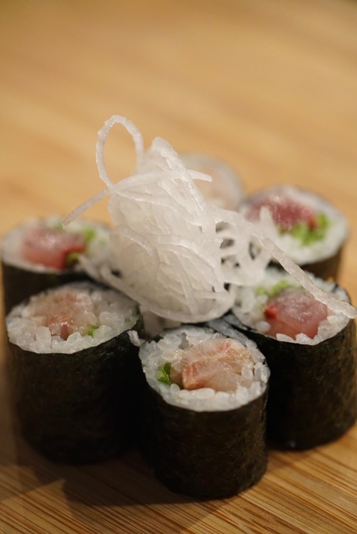 Order Negi Hamachi food online from Indie Cafe store, Chicago on bringmethat.com