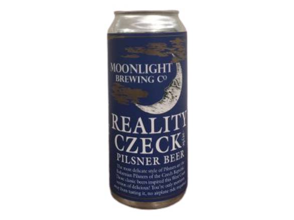 Order Moonlight Reality Czeck Pilsner - 4x 16oz Cans food online from Michaelis Wine & Spirits store, San Francisco on bringmethat.com