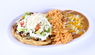 Order Sope Combo Plate food online from Pico Pica Rico store, Sherman Oaks on bringmethat.com
