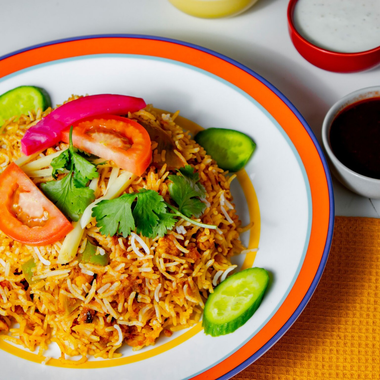 Order Chicken Biryani food online from The Bombay Frankie Company store, Culver City on bringmethat.com