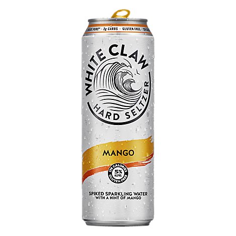 Order WHITE CLAW HARD SELTZER MANGO 19.2 FL OZ. CAN food online from Quik Food Mart store, Avondale on bringmethat.com