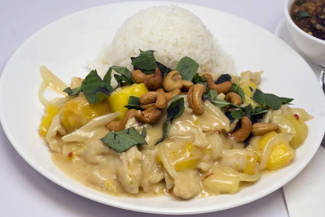 Order Mango Chicken food online from Ginger Cafe store, Sunnyvale on bringmethat.com