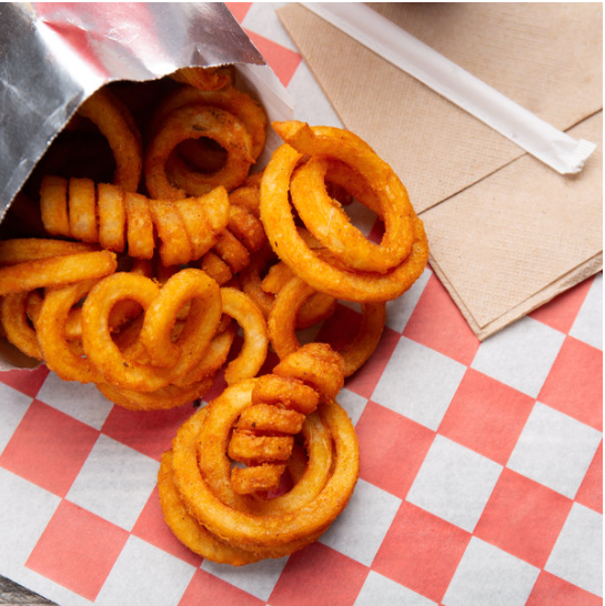 Order Curly Fries food online from Pizza Village store, Doylestown on bringmethat.com