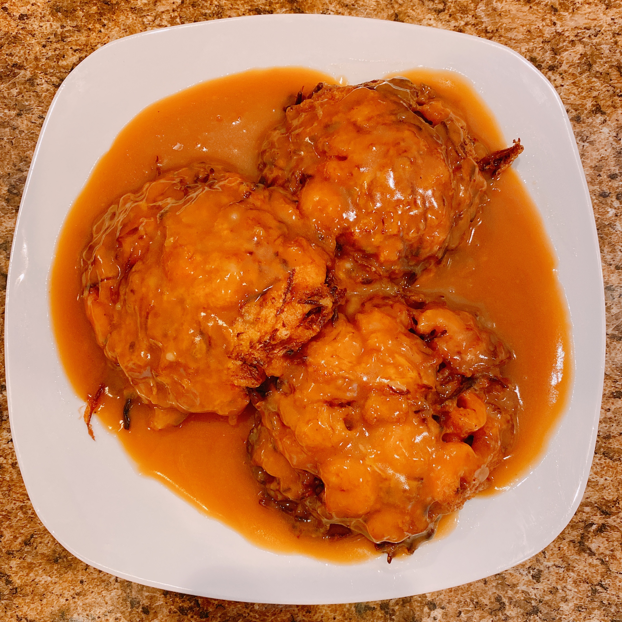 Order Shrimp Egg Foo Young food online from China Ho store, Chicago on bringmethat.com