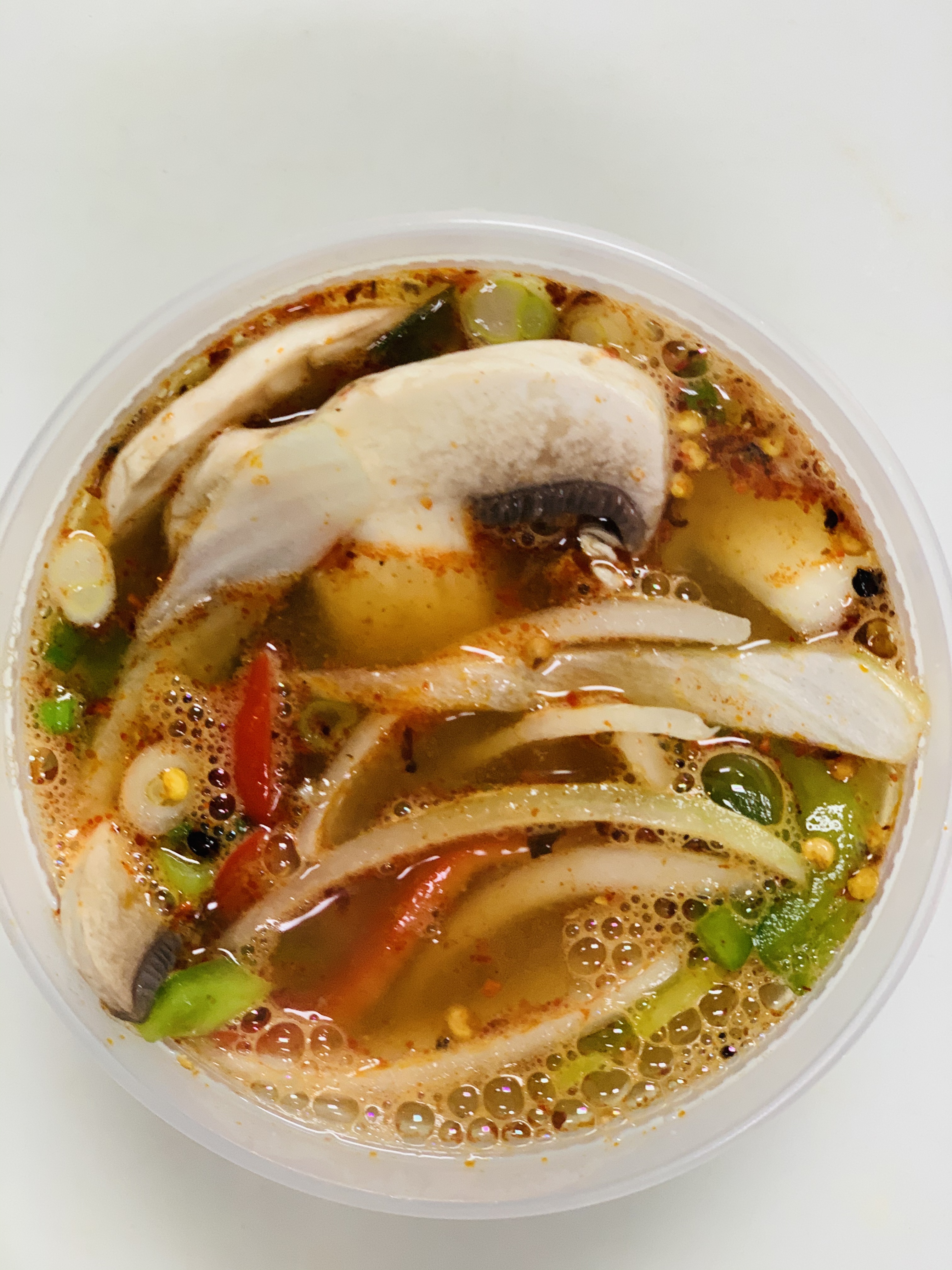 Order Tom Yum Soup food online from Thai Aroy Dee store, Drexel Hill on bringmethat.com