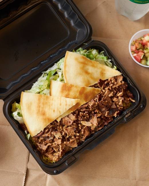 Order Small  Gyro food online from The Chicken And Rice Guys store, Boston on bringmethat.com