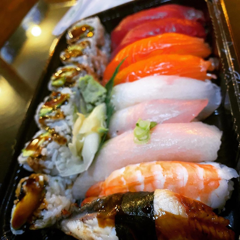 Order Sushi Deluxe and Any Roll food online from Sushi sushi store, New York on bringmethat.com