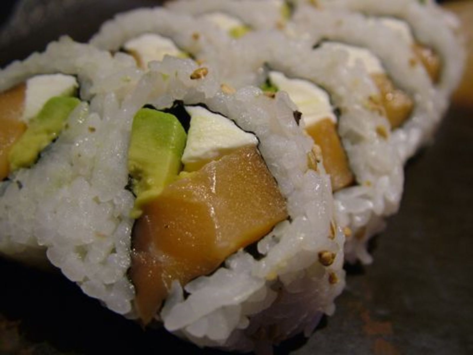 Order Philadelphia Roll (10pc) food online from Tiger Asian Bowl store, Allen on bringmethat.com