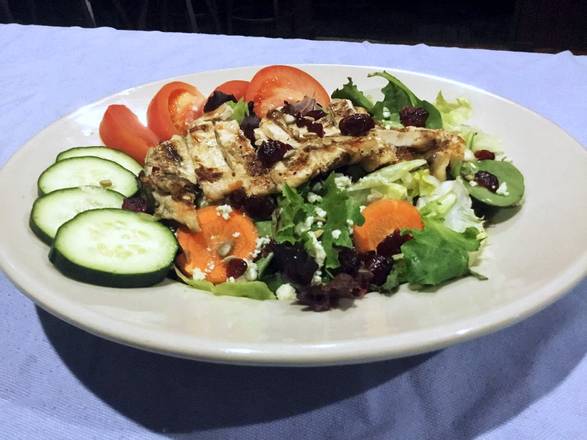 Order Berry Good Salad Topped w/ Grilled Chicken food online from Danny Pub & Grill store, Naperville on bringmethat.com