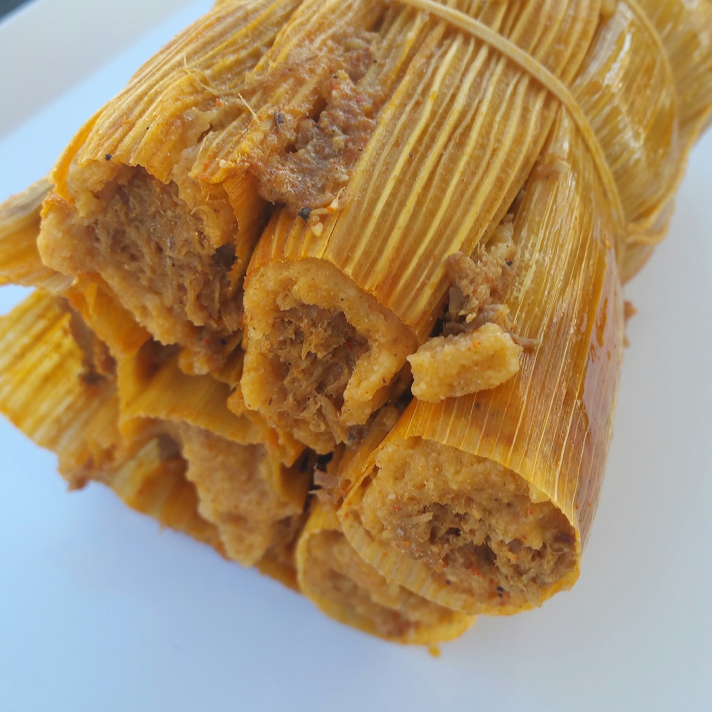 Order Smoked BBQ Brisket Hot Tamales food online from Cc Hot Tamales & Bbq store, Houston on bringmethat.com