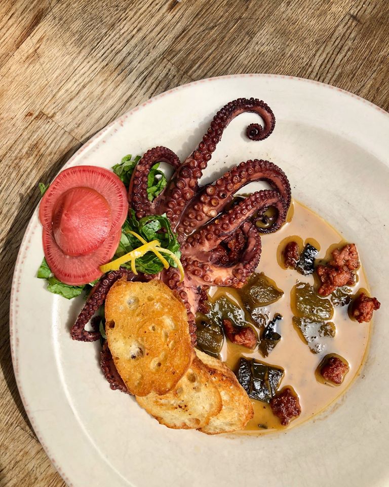 Order Octopus food online from Dogwood Southern Table & Bar store, Charlotte on bringmethat.com