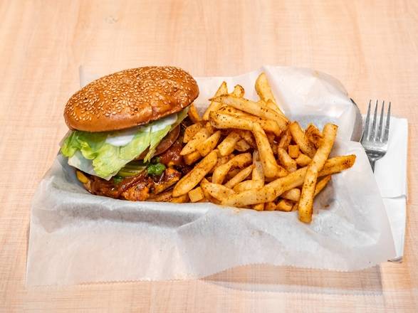 Order Tandoori Burger food online from Zareens store, Redwood City on bringmethat.com