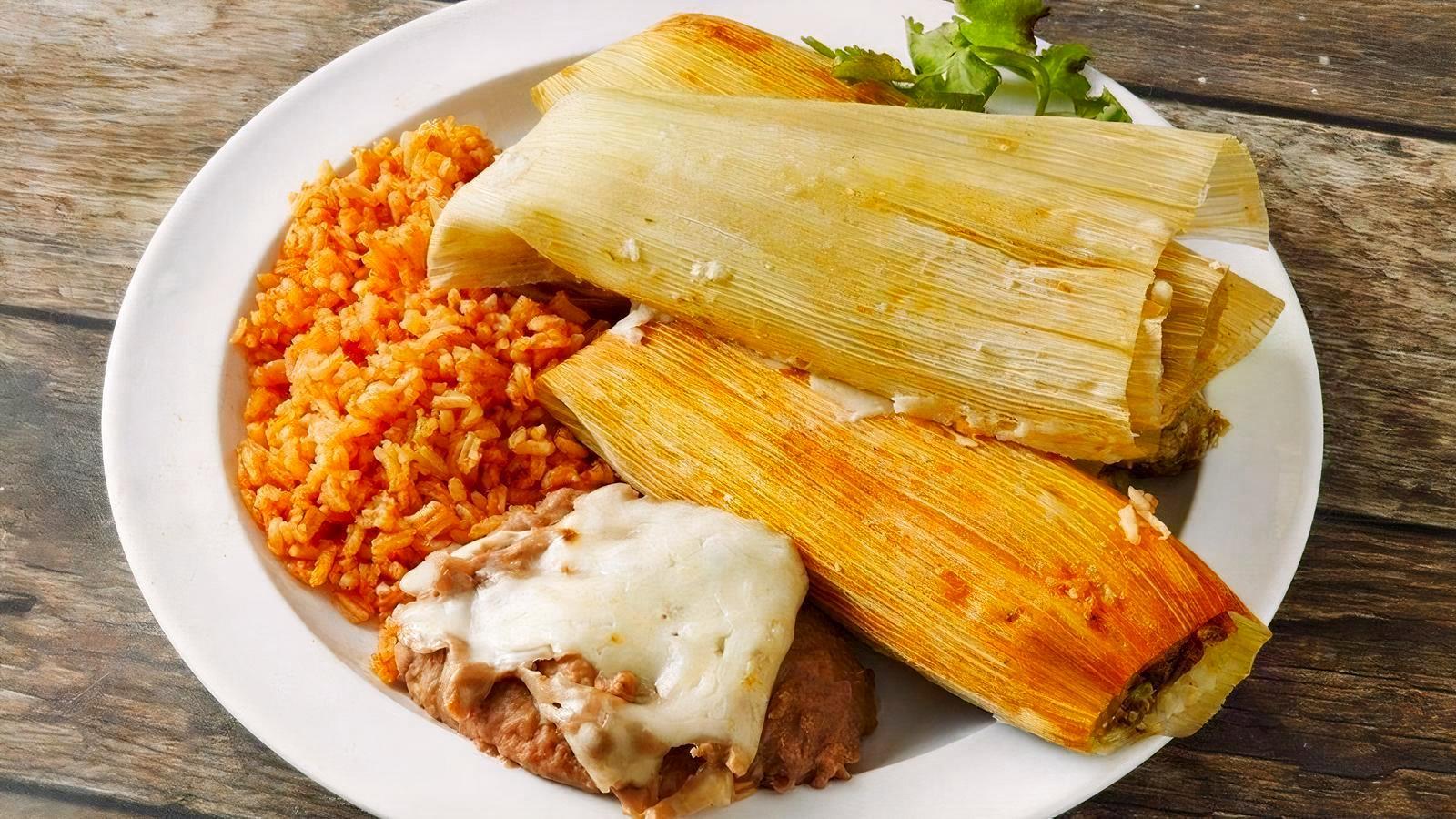 Order Tamale Plate food online from Taco Burrito King store, Niles on bringmethat.com