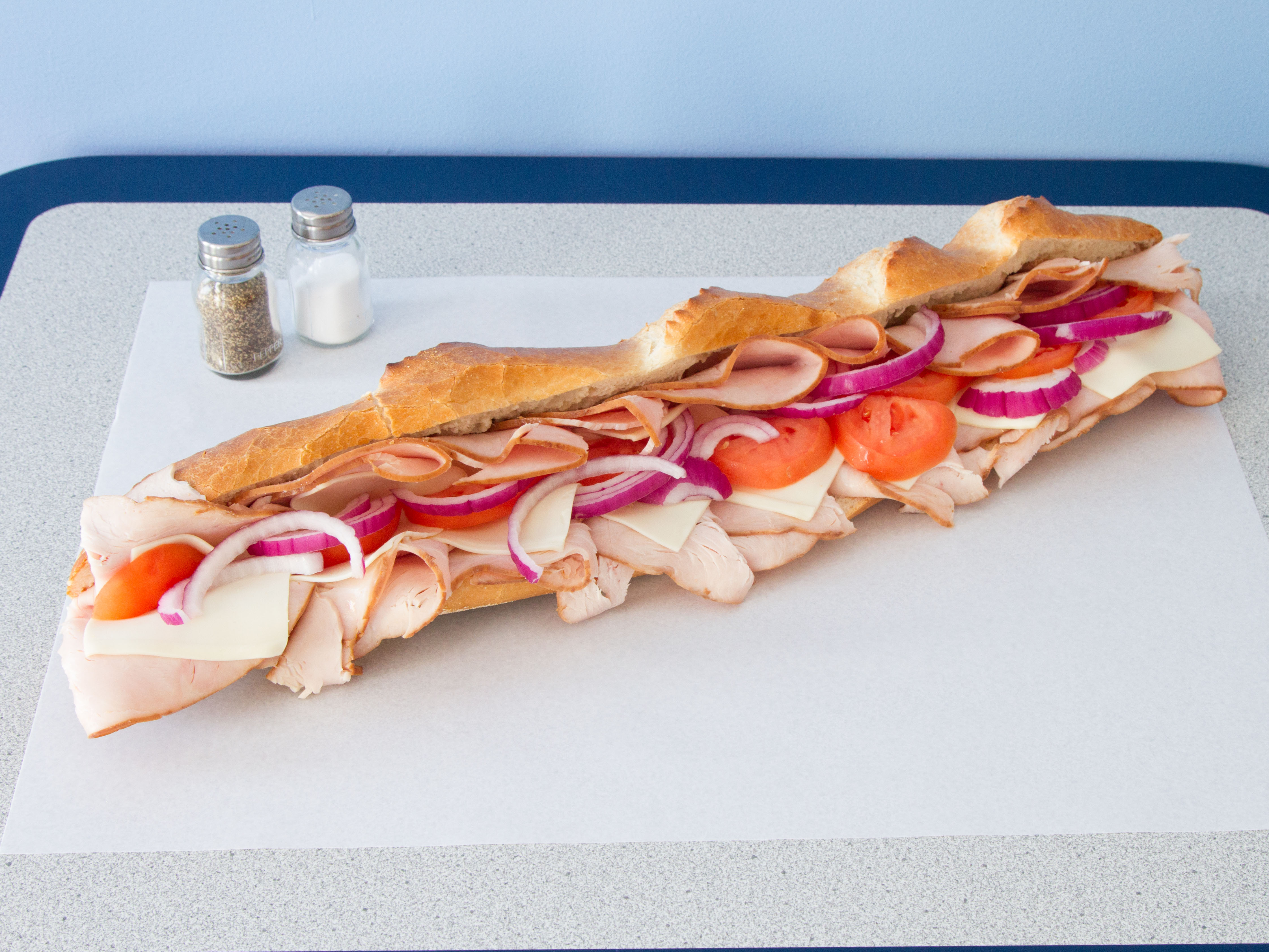 Order Turkey Sub food online from Rockland House of Pizza store, Rockland on bringmethat.com