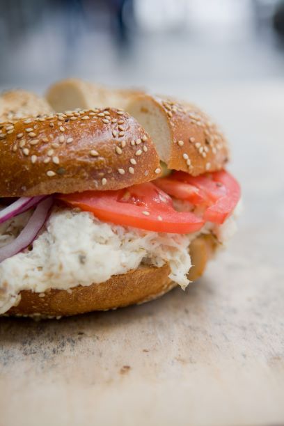 Order Whitefish Salad Sandwich food online from Murray's Bagels store, New York on bringmethat.com