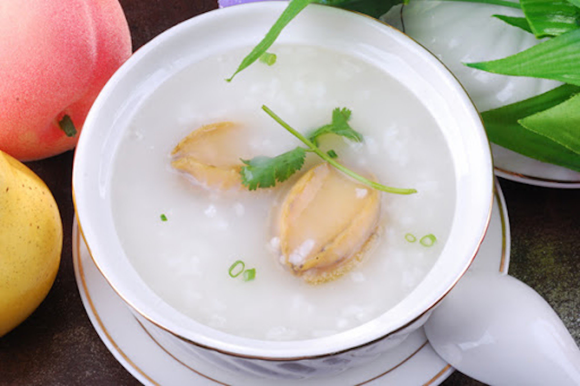 Order Abalone Porridge 鮑魚粥  food online from Full House Seafood Restaurant store, Arcadia on bringmethat.com
