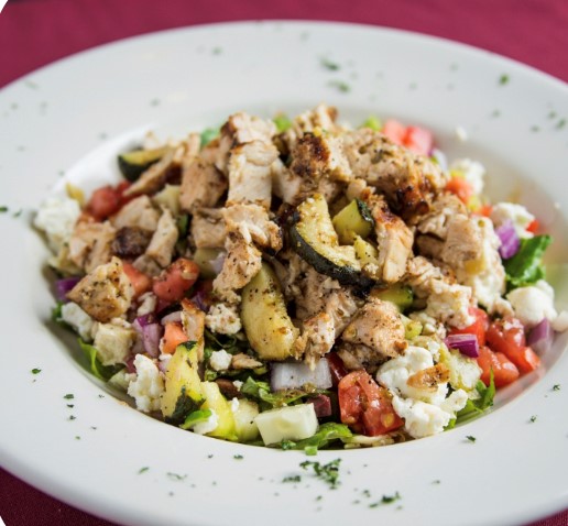 Order Chopped Chicken Salad food online from Papapolloni Bistro store, Modesto on bringmethat.com