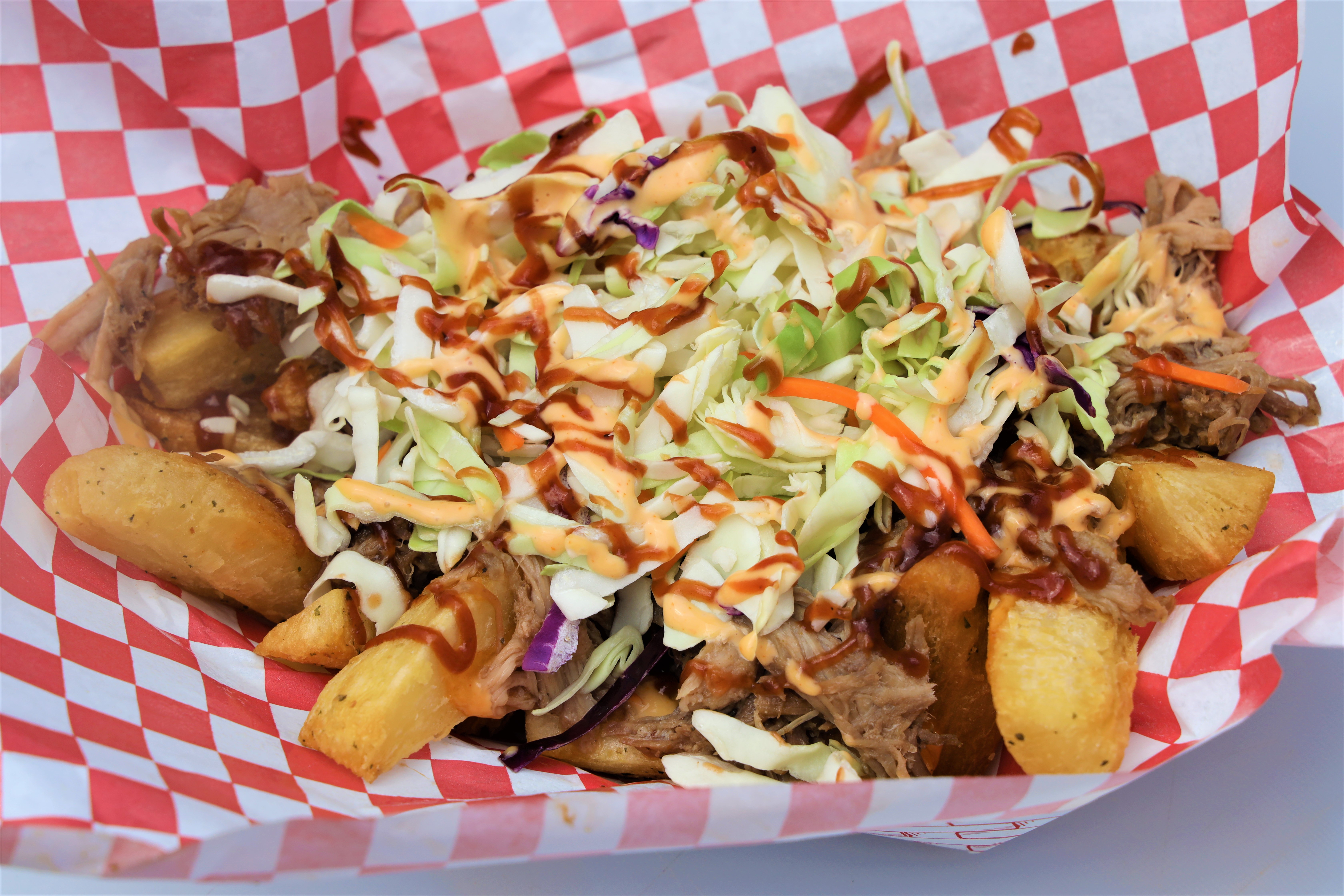 Order Dirty Yuca Fries food online from Maru Kitchen store, Citrus Heights on bringmethat.com