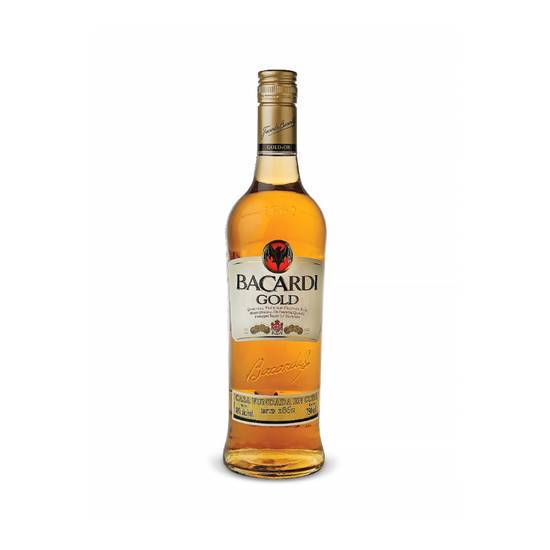 Order Bacardi Gold Rum 750ml | 40% abv food online from Pink Dot store, Chino Hills on bringmethat.com