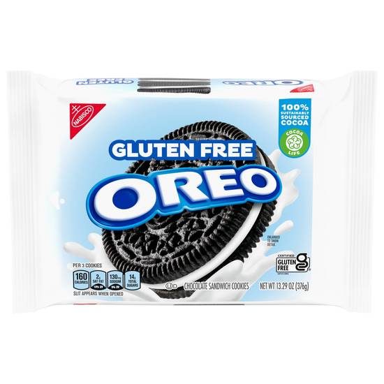 Order OREO Gluten Free Chocolate Sandwich Cookies, Gluten Free Cookies, 13.29 oz food online from Cvs store, MISSION VIEJO on bringmethat.com