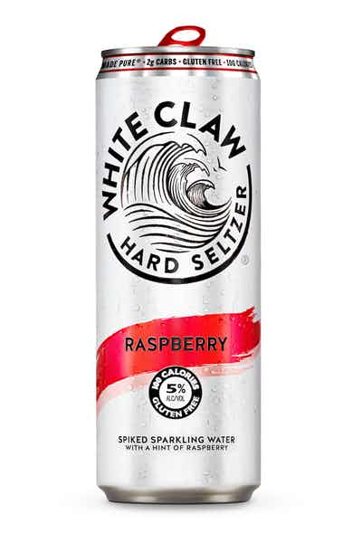 Order White Claw Raspberry 6 Pack Cans food online from G & G Liquors store, Lawndale on bringmethat.com