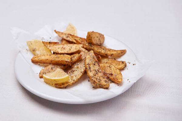 Order Greek Potatoes food online from The Parthenon Restaurant store, Indianapolis on bringmethat.com