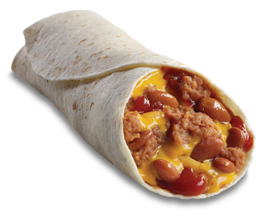Order Soft Pinto Bean Burrito food online from Taco Time store, Salt Lake City on bringmethat.com
