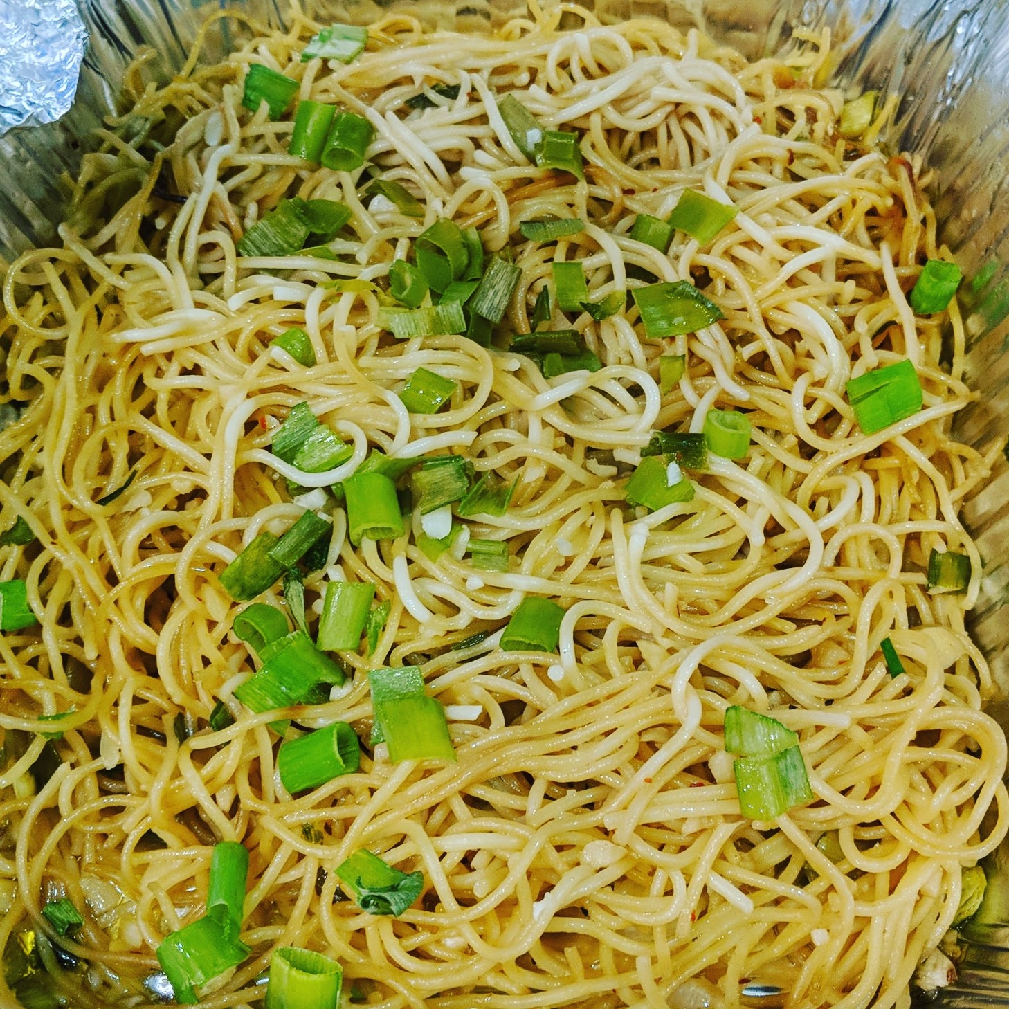 Order Angel Hair Garlic Noodles food online from Organic Meals To Go store, Albany on bringmethat.com