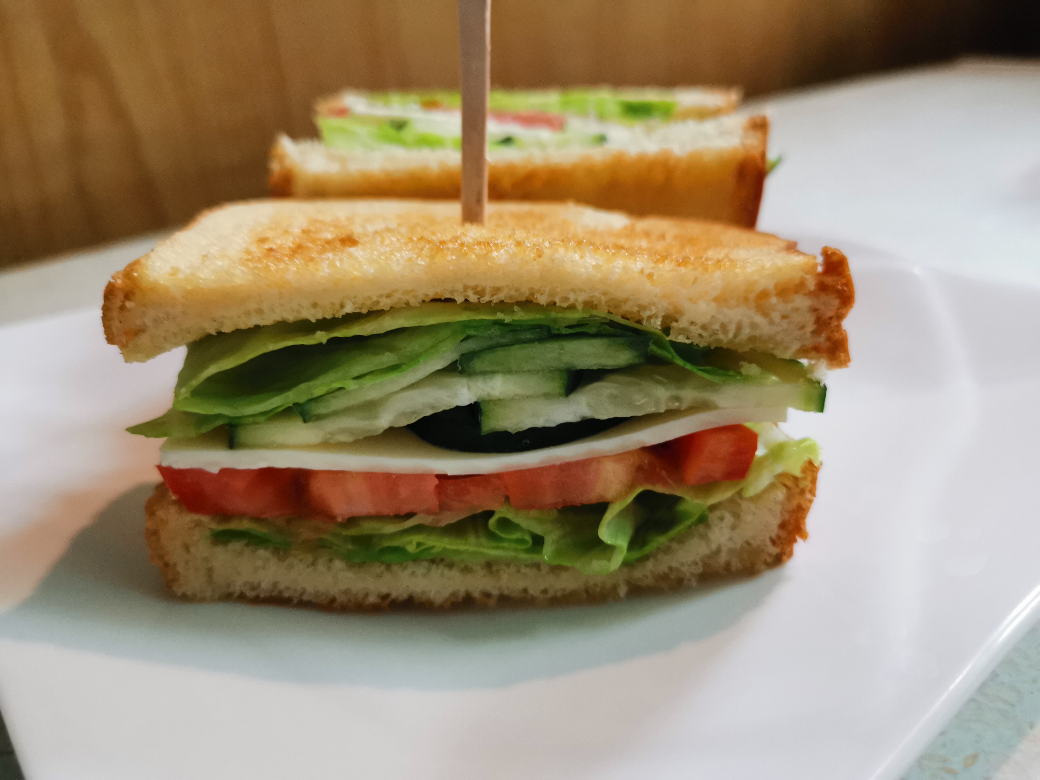 Order Vegetable Sandwich food online from Sunshine Ice store, Weehawken on bringmethat.com