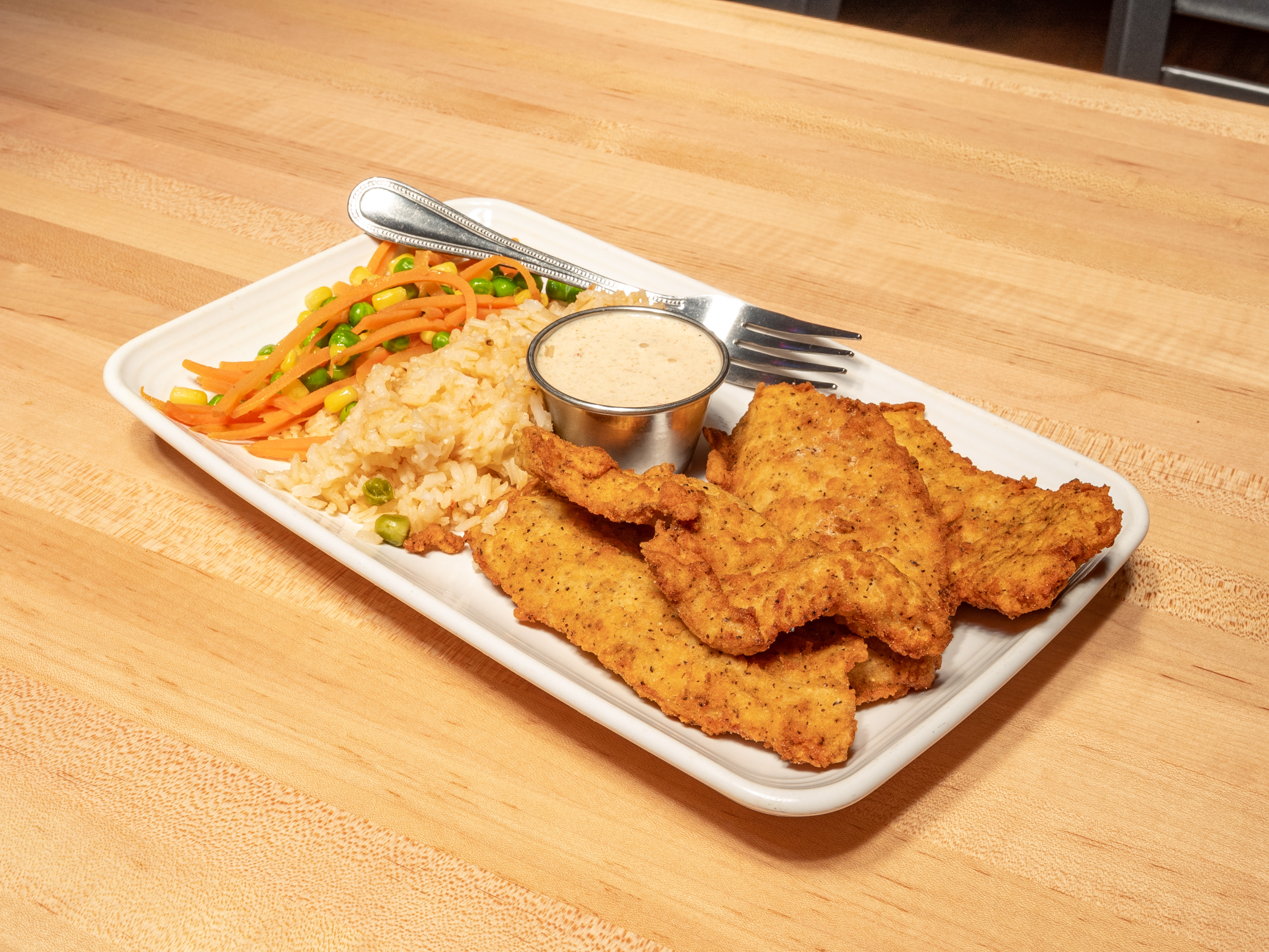 Order Kids Chicken Tenders food online from The Rio Grande Mexican Restaurant store, Lone Tree on bringmethat.com