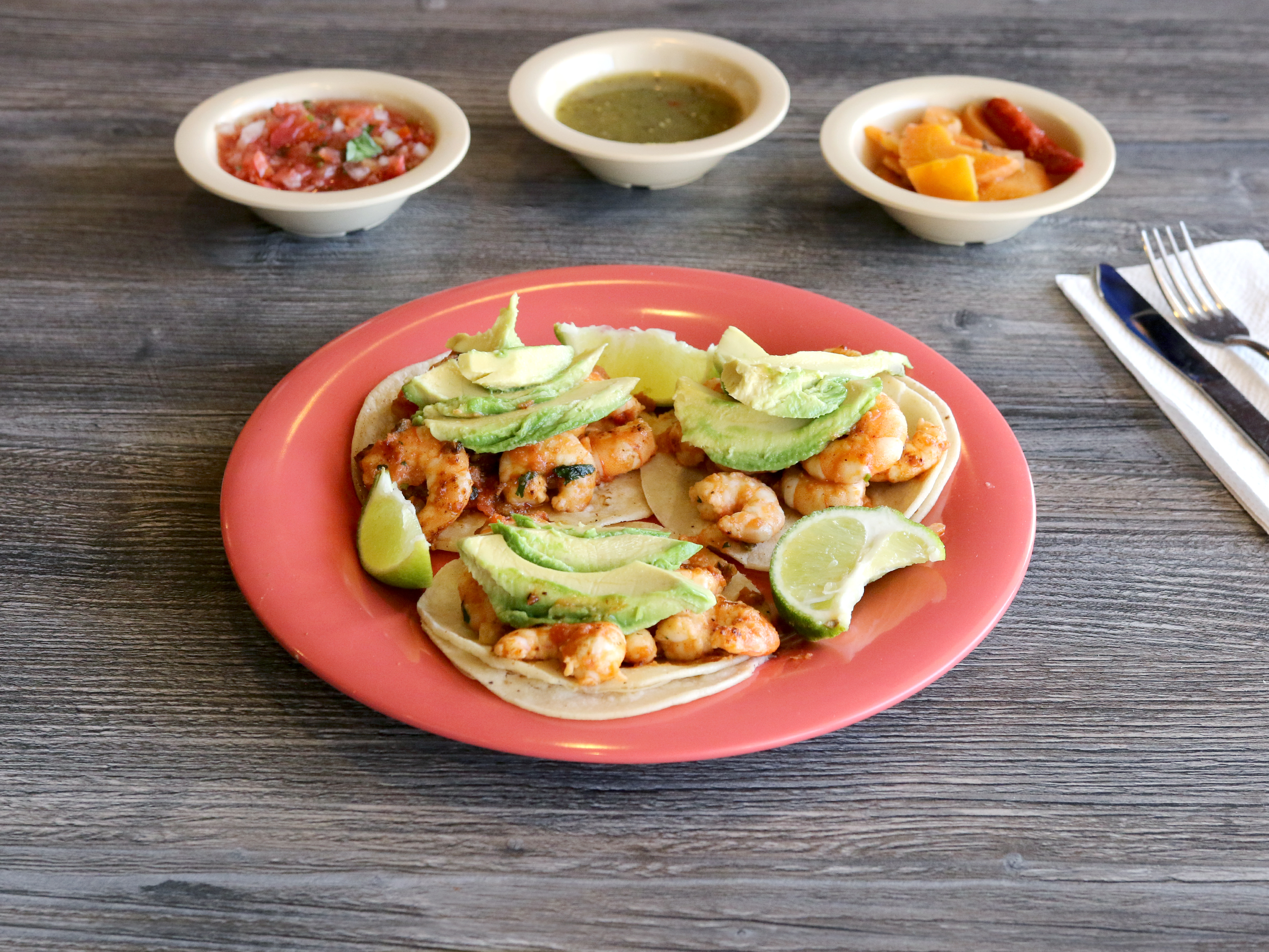 Order Grilled Shrimp Taco food online from Juan Great Fiesta store, Montebello on bringmethat.com