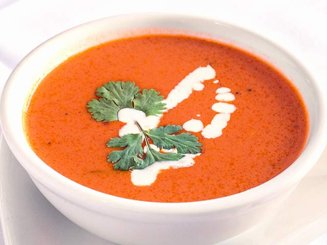 Order 3. Coconut Tomato Soup food online from Woodlands Indian Cuisine store, Nashville on bringmethat.com