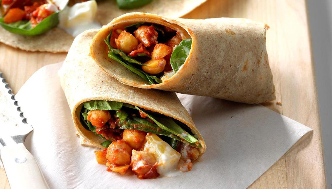 Order Chickpea Masala Roll food online from Vegan 15 store, Egg Harbor Township on bringmethat.com