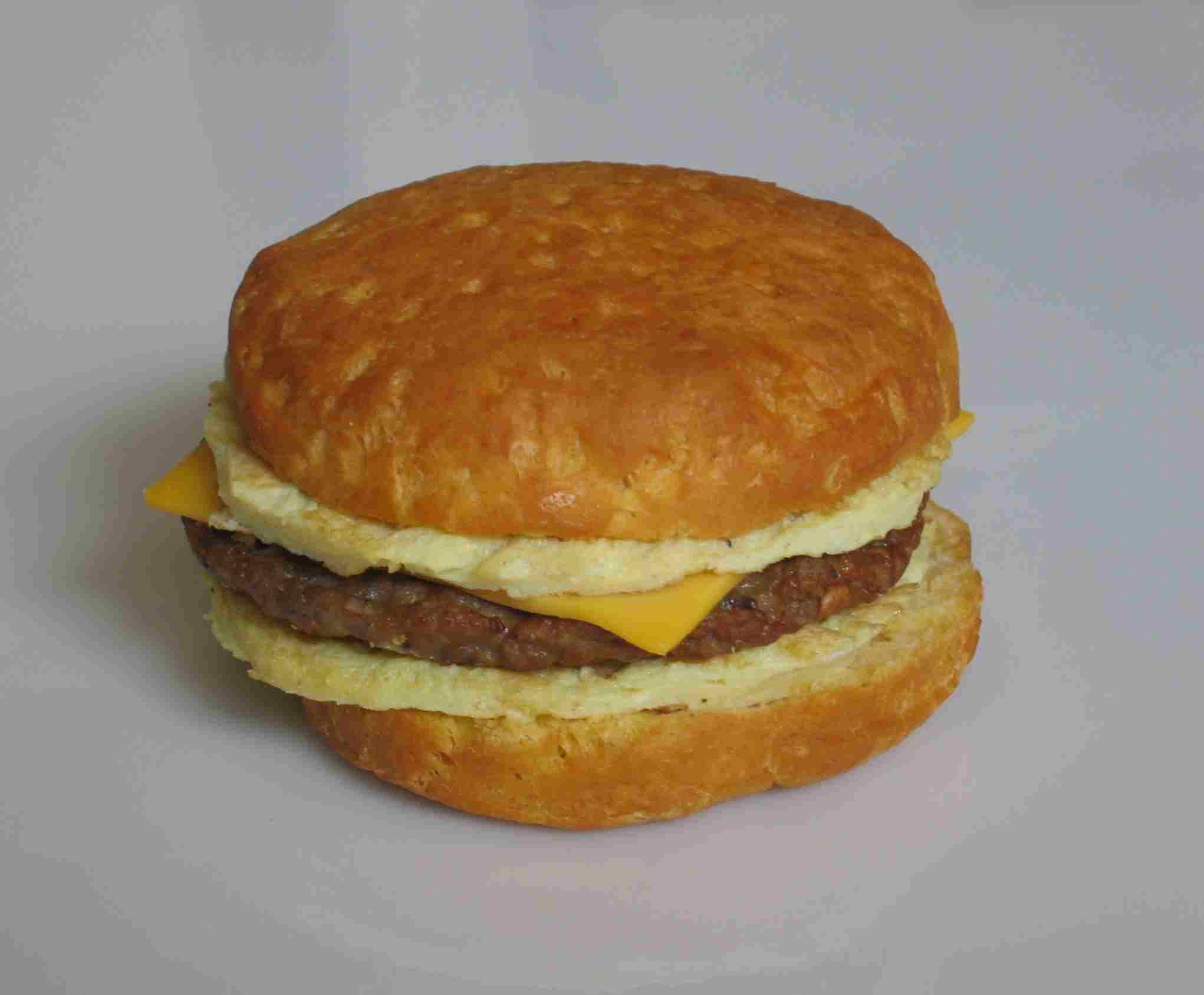 Order Sausage, Egg and Cheese Biscuit food online from Malenee Donuts store, La Porte on bringmethat.com