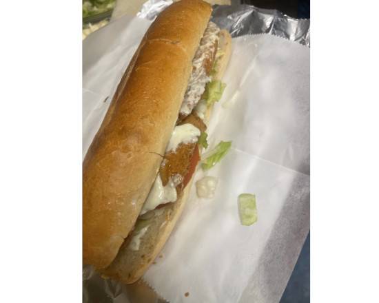 Order Whiting Fish Sub with Fries food online from Kennedy Fried Chicken store, Monticello on bringmethat.com