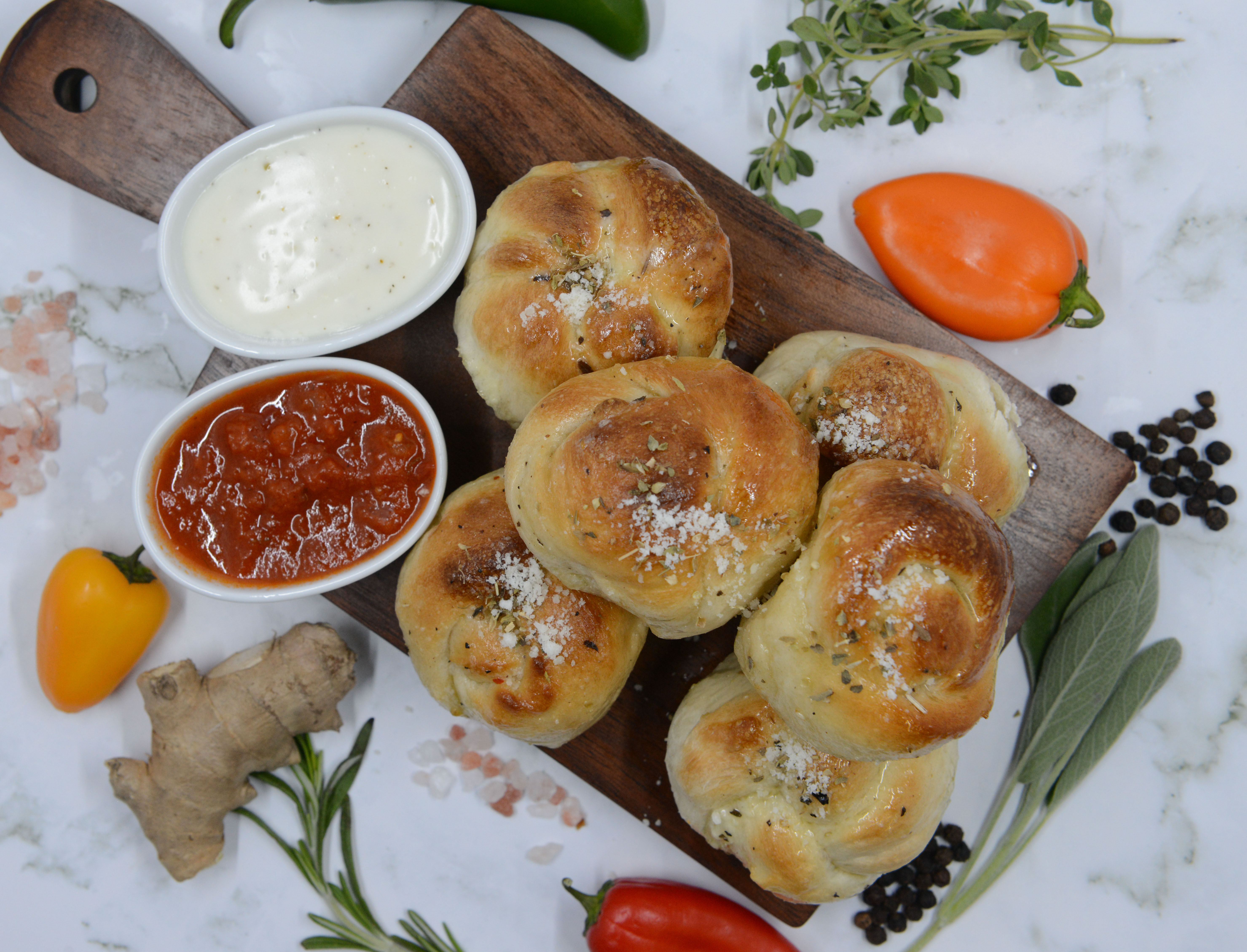 Order Garlic Knots food online from Jeb Pizza store, Troy on bringmethat.com