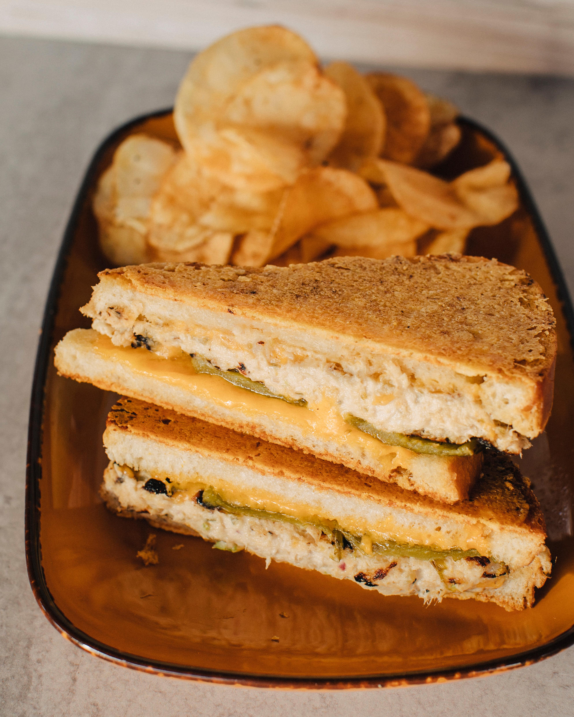 Order Tuna Melt food online from Jimmy Famous American Tavern store, San Diego on bringmethat.com