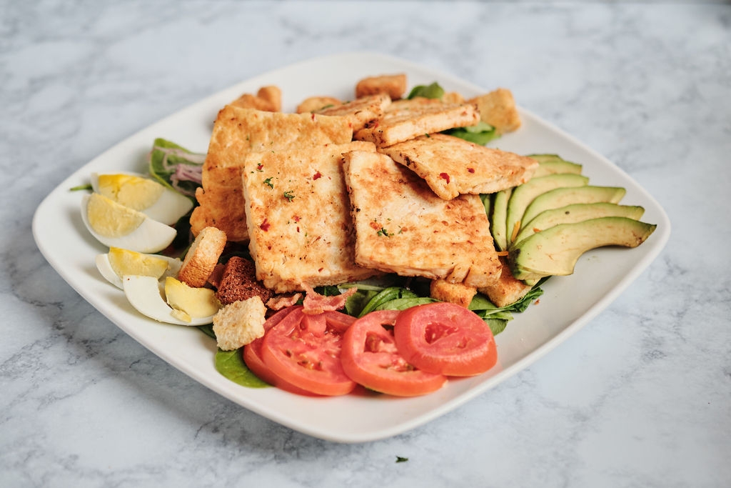 Order Tofu/Cobb Salad food online from Orchid City Fusion Cafe store, Arlington on bringmethat.com
