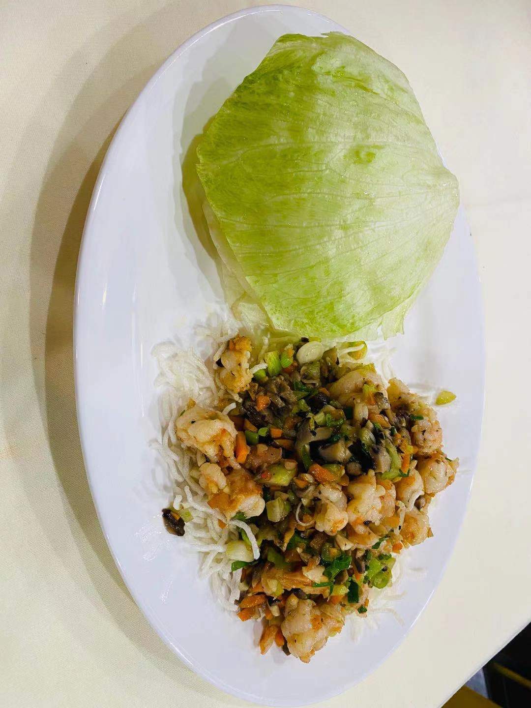 Order P13. Shrimp lettuce wrap food online from Wei Buford store, Buford on bringmethat.com