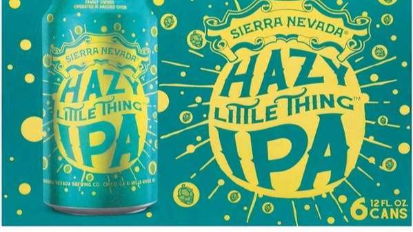 Order Sierra Nevada Hazy Little Thing IPA 6 Pack 12 oz Can food online from Rebel store, San Jose on bringmethat.com