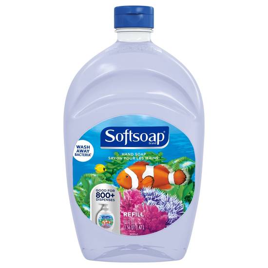 Order Softsoap Hand Soap Refill Aquarium, 56 OZ food online from CVS store, FRANKFORT on bringmethat.com