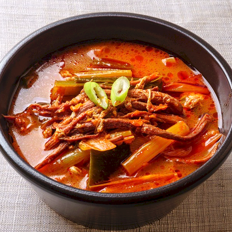 Order E4. Yook Gae Jang food online from Myung Ga store, San Bernardino on bringmethat.com
