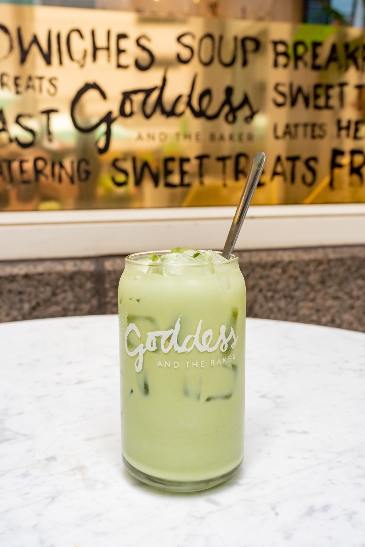 Order Iced Matcha Latte food online from Goddess And The Baker store, Chicago on bringmethat.com