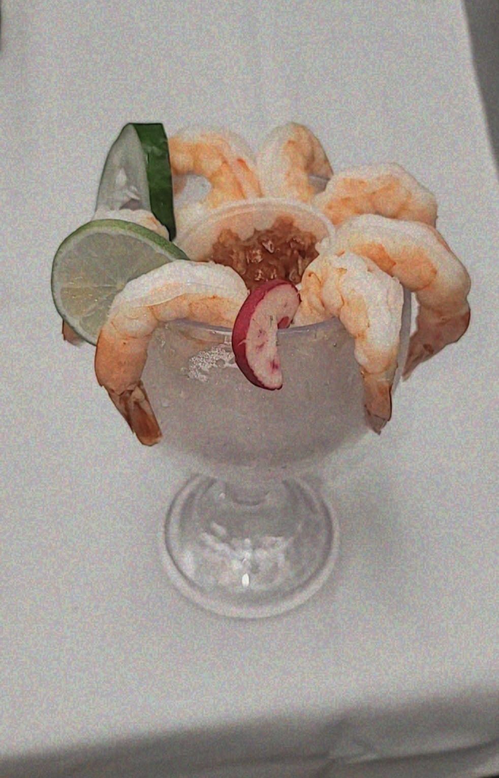 Order 8. Cocktail de Camarones food online from Patio Catracho Restaurant store, Long Beach on bringmethat.com