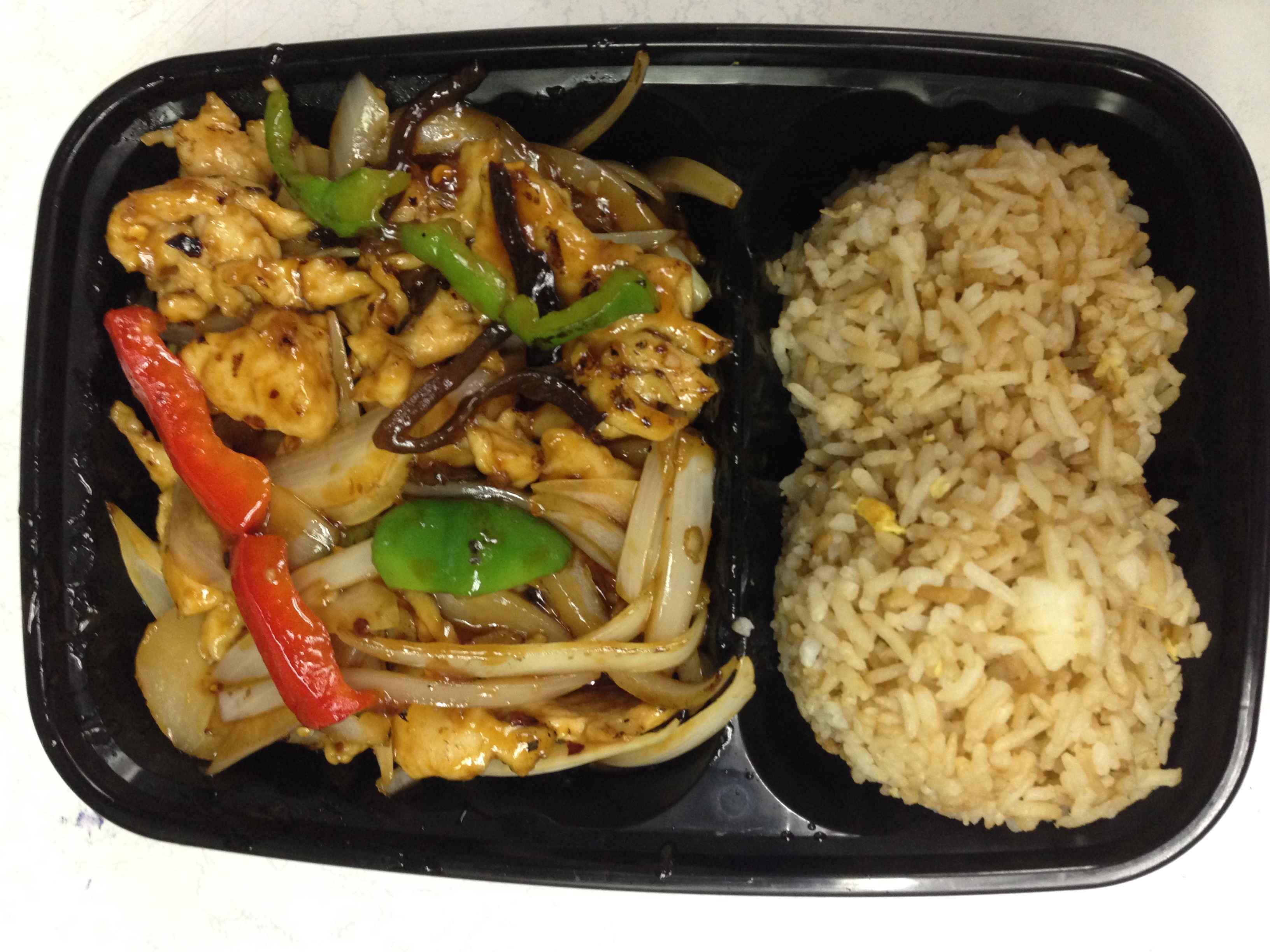 Order L15. Chicken with Garlic Sauce Lunch Special food online from Hunan Garden store, Houston on bringmethat.com